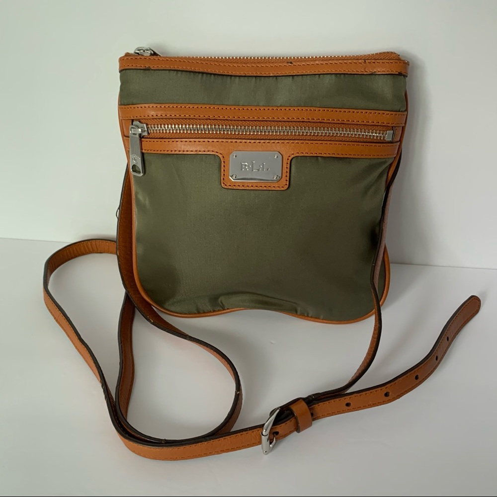 RLL Crossbody purse | Ralph Lauren | Olive